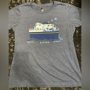 Blue Alaska t-shirt